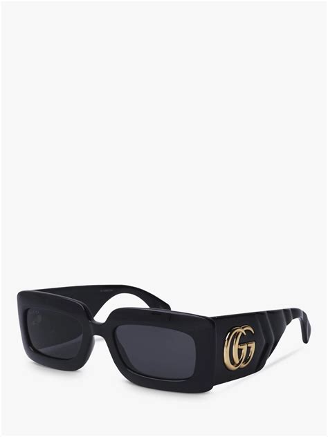 gucci rectangular sunglasses women